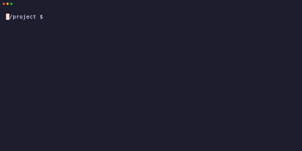 Terminal demo: Init, scaffold, and deploy in three commands.